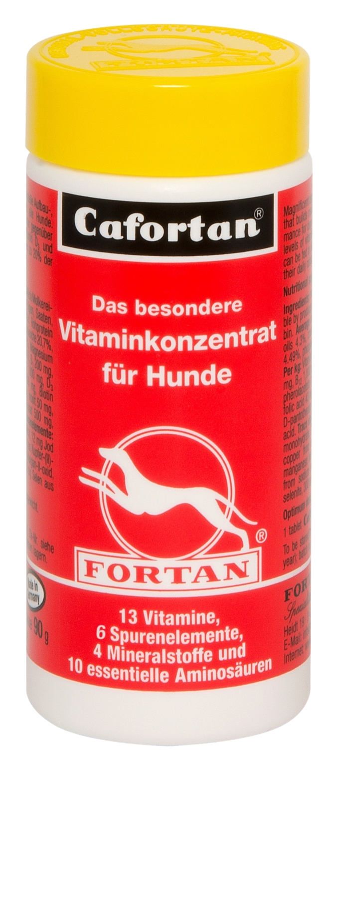 Alte Cafortan Dose mit 90 g